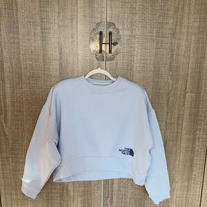 North Face Crop Horizon Performance Fleece‎ Crew Sweatshirt